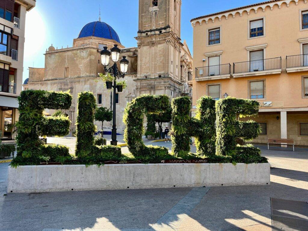 Эльче на фоне базилики Санта-Мария — прогулка по старому городу